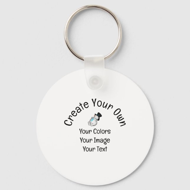 Create Your Own Custom Key Ring (Front)