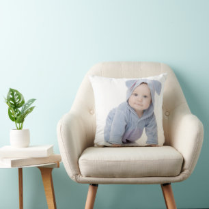 Create Your Own Custom Kids Children Photo Modern Cushion