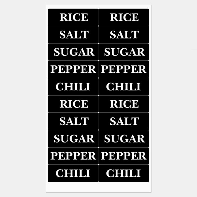 Create Your Own Custom Kitchen Product (Sheet)