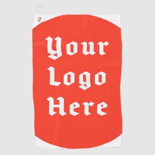 Create Your Own Custom Logo Branded Matching Team Golf Towel