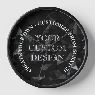 Create Your Own Custom Logo/Design Clock