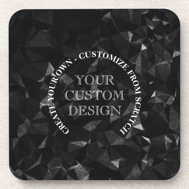Create Your Own Custom Logo/Design Coaster (Front)