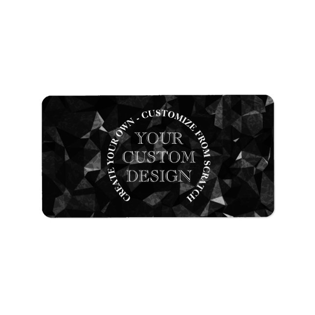 Create Your Own Custom Logo/Design Label (Front)