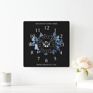 Create Your Own Custom Logo Square Wall Clock