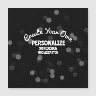 Create Your Own Custom Magnetic Card