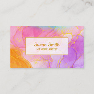 Create your own Custom Makeup Artist Business Card