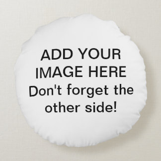 Create Your Own Custom Mandala Round Pillow