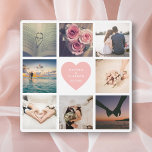 Create Your Own Custom Memorable Wedding Photo Plaque<br><div class="desc">Create Your Own Custom Memorable Wedding Photo plaque</div>