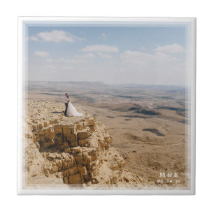 Create Your Own Custom Memorable Wedding Photo Tile