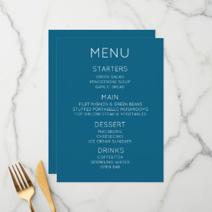 Create Your Own Custom Menu