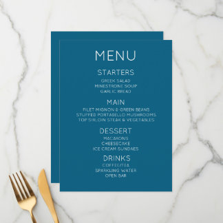 Create Your Own Custom Menu