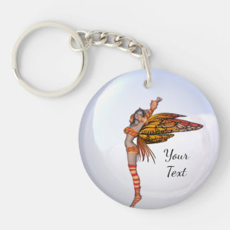 Create Your Own Custom Monarch Butterfly Fairy Key Ring