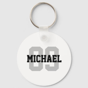 Create Your Own Custom Name Number Key Ring