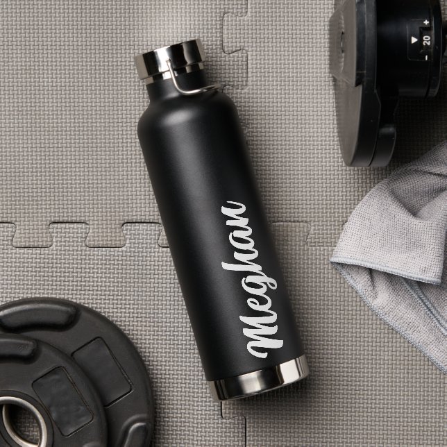 Create your own custom name personalised water bottle (Gym)