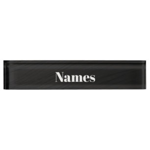 Create Your Own Custom Nameplate