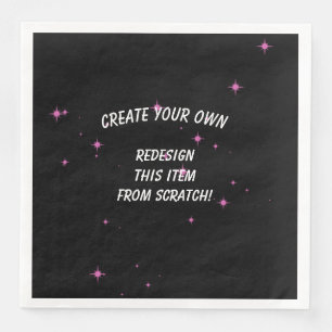Create Your Own Custom Napkin