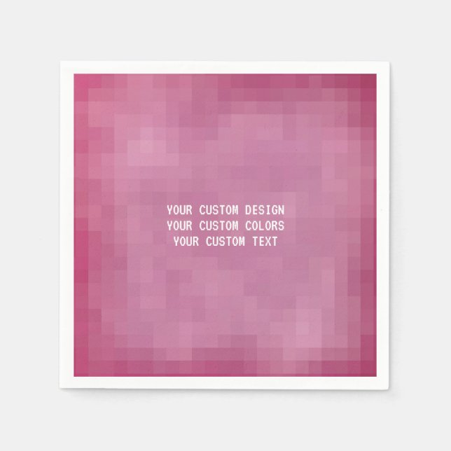 Create Your Own Custom Napkin (Front)