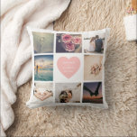 Create Your Own Custom Newlyweds Wedding Photo Cushion<br><div class="desc">Create Your Own Custom Newlyweds Wedding Photo Throw Pillow</div>