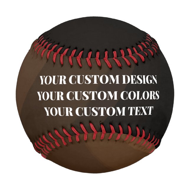 Create Your Own Custom Ombre Baseball (Front)