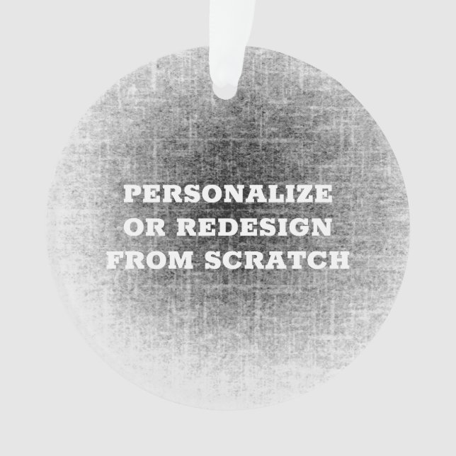 Create Your Own Custom Ornament (Front)