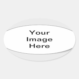 Create Your Own Custom Oval Sticker