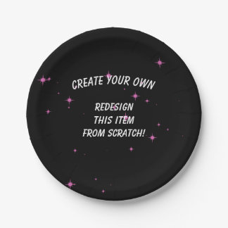 Create Your Own Custom Paper Plate