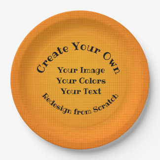Create Your Own Custom Paper Plate