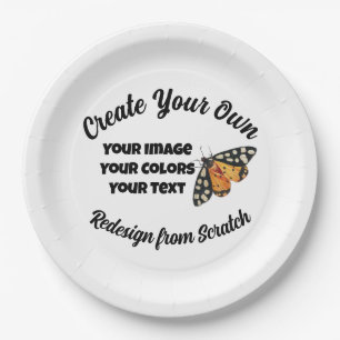 Create Your Own Custom Paper Plate