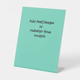 Create Your Own Custom Pedestal Sign