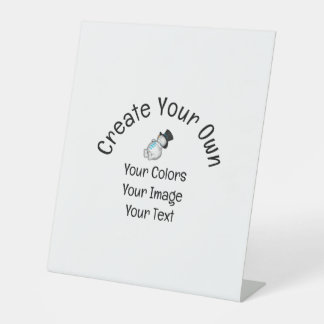 Create Your Own Custom Pedestal Sign
