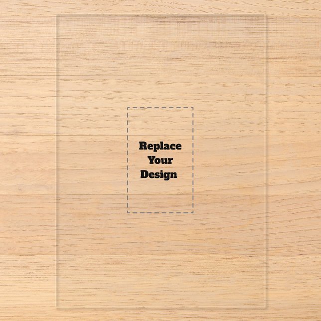 Create Your Own custom personalised﻿  Acrylic Invitations (Front)