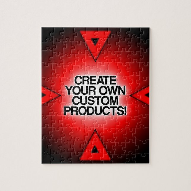 Create your own custom, personalised, and unique jigsaw puzzle (Vertical)