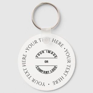 Create Your Own Custom Personalised Blank Template Key Ring