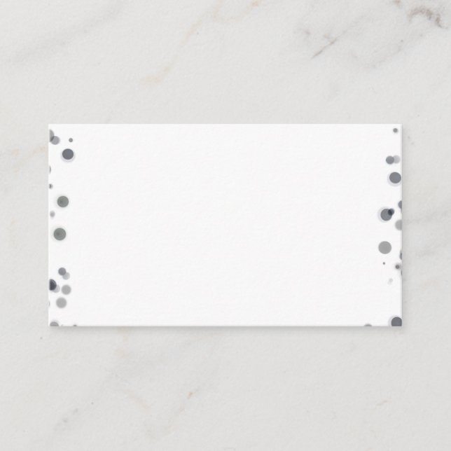 Create Your Own Custom Personalised Business Card (Front)