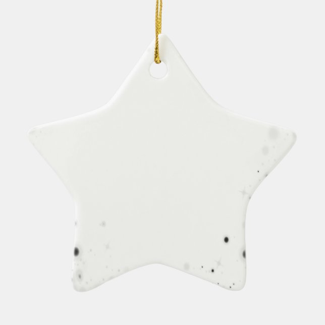 Create Your Own Custom Personalised Ceramic Tree Decoration (Front)
