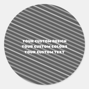 Create Your Own Custom Personalised Classic Round Sticker