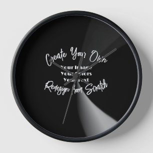 Create Your Own Custom Personalised Clock