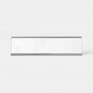 Create Your Own Custom Personalised Desk Name Plate