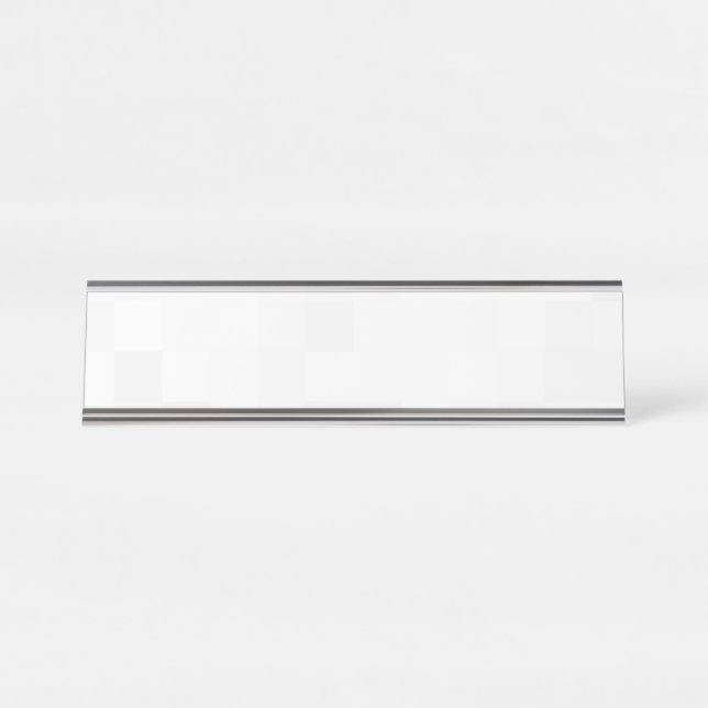 Create Your Own Custom Personalised Desk Name Plate (Front)