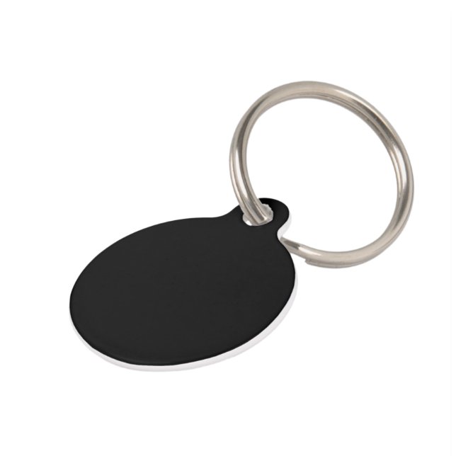 Create Your Own Custom Personalised Dog Pet Tag (Side)