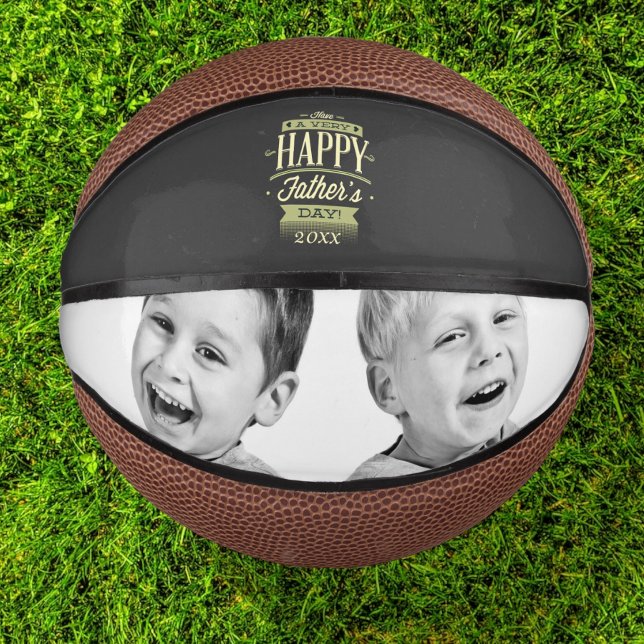 Create Your Own Custom Personalised Fathers Day Mini Basketball (Creator Uploaded)
