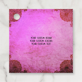 Create Your Own Custom Personalised Favour Tags