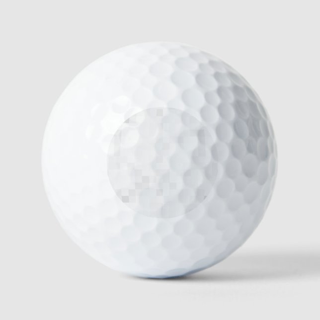 Create Your Own Custom Personalised Golf Balls (Front)