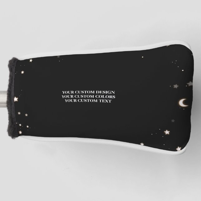 Create Your Own Custom Personalised Golf Head Cover (Front)