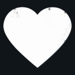 Create Your Own Custom Personalised Heart Sticker<br><div class="desc">Personalise this product by adding your own text or redesign entirely from scratch by replacing our image with your own!

Visit Christmas Town on Zazzle to shop our entire collection of custom gifts,  party supplies,  holiday decorations,  stocking stuffers and more.</div>