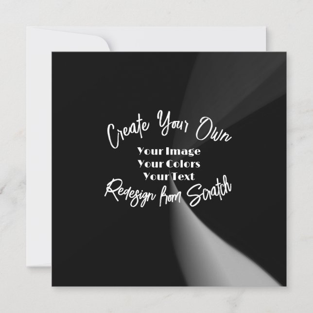Create Your Own Custom Personalised Holiday Card (Front)