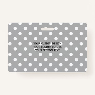 Create Your Own Custom Personalised ID Badge