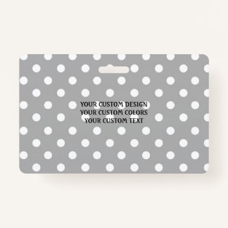 Create Your Own Custom Personalised ID Badge