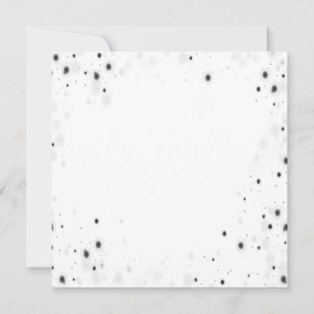 Create Your Own Custom Personalised Invitation (Front)