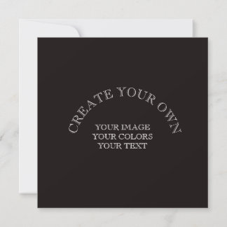 Create Your Own Custom Personalised Invitation